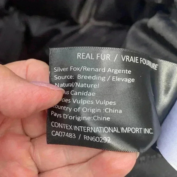 Nic & Fion Heavy Duty Winter Jacket w Silver Fox Fur Lined Hood, rated to -30 - Picture 12 of 17